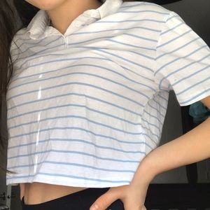 Garage crop top